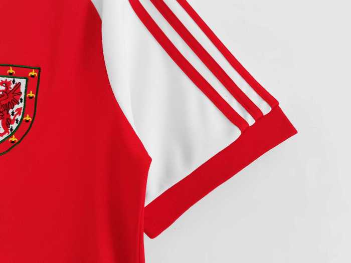 1982 Wales home World Cup  soccer jersey