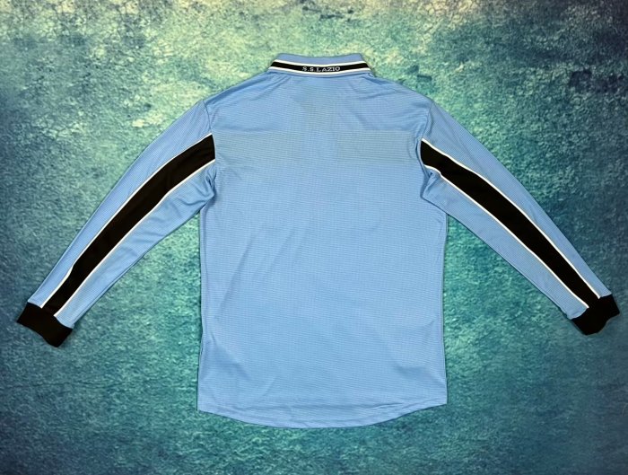 Retro Lazio Away Soccer Long Sleeve Soccer Jersey 1998