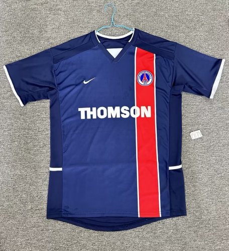 Retro Paris Home Soccer Jersey 2002 2003