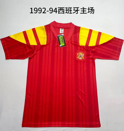 Retro spain 92-94 home S-XXL