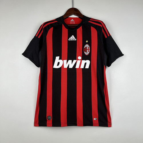 Retro  jersey  AC Milan  08-09  Home size S-2XL
