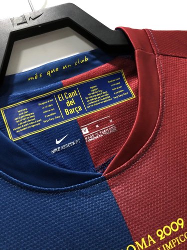 2008 2009 Barcelona Home Retro Soccer Jersey
