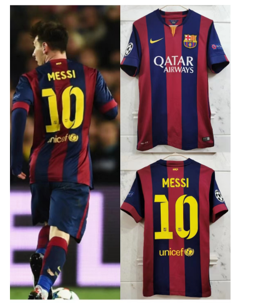 Retro  #10 MESSI    Shirt  Barcelona   Soccer Jersey   S,M,L,XL,2XL