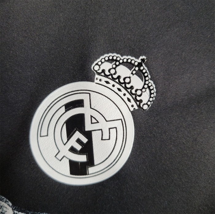 Retro Jersey 2014-2015 Real Madrid RONALDO 7 Third Away Black Soccer Jersey