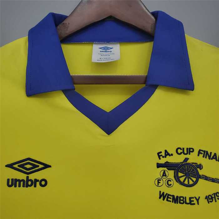 Retro Jersey Long Sleeve 1971-1979 Arsen Soccer Jersey