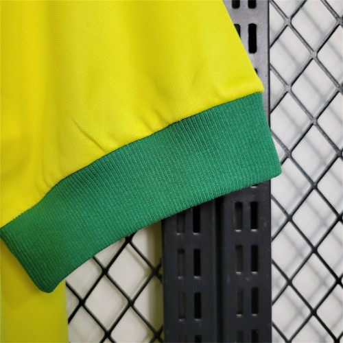 Retro Jersey1958 Brazil  Home Soccer Jersey