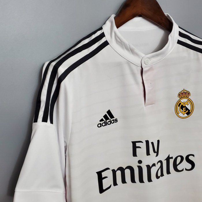 Retro Jersey 2014-2015 Real Madrid Home Soccer Jersey