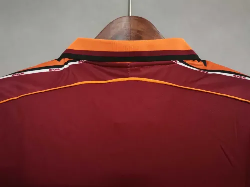 Retro Jersey1998-1999 As Roma  Home Soccer Jersey