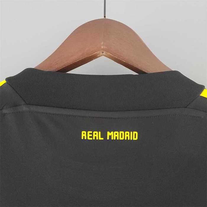 Retro Jersey 2011-2012 Real Madrid #1 FLRES goalkeeper black Away Soccer Jersey