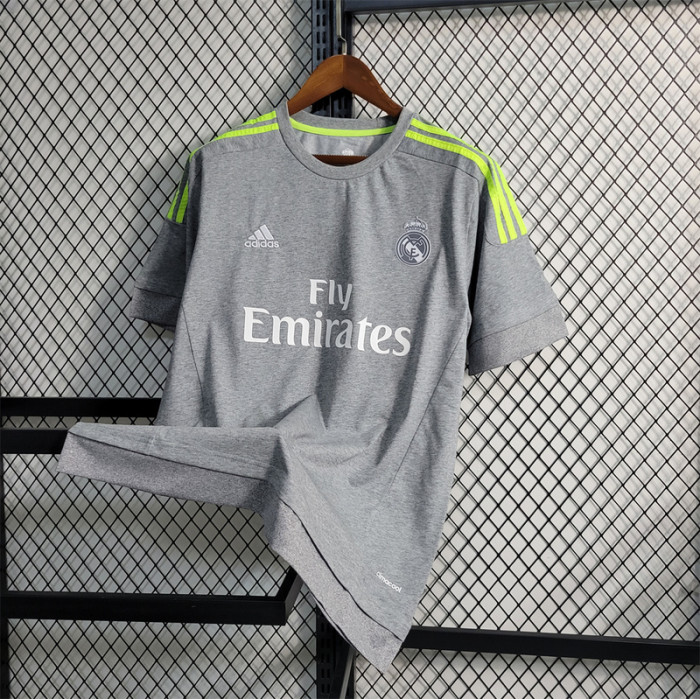 Retro Jersey2015-2016 Real Madrid Third Away Black Soccer Jersey