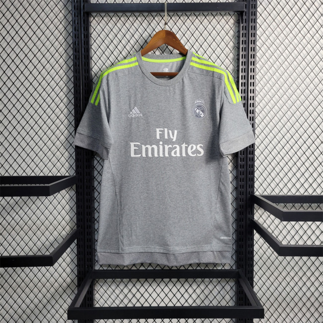 Retro Jersey2015-2016 Real Madrid Third Away Black Soccer Jersey