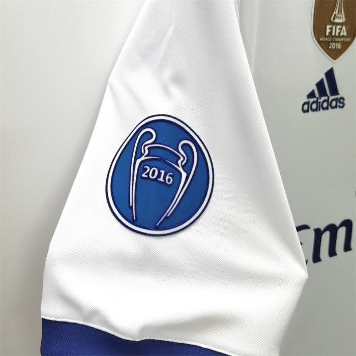 Retro Jersey 2016-2017Real Madrid RONALDO 7 Home Soccer Jersey
