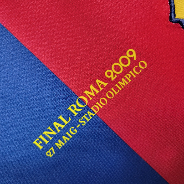 Retro Jersey 2008-2009 Barcelona  MESSI 10 Soccer Jersey