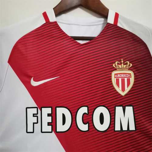 Retro Jersey 2016-2017 AS Monaco Home Soccer Jersey