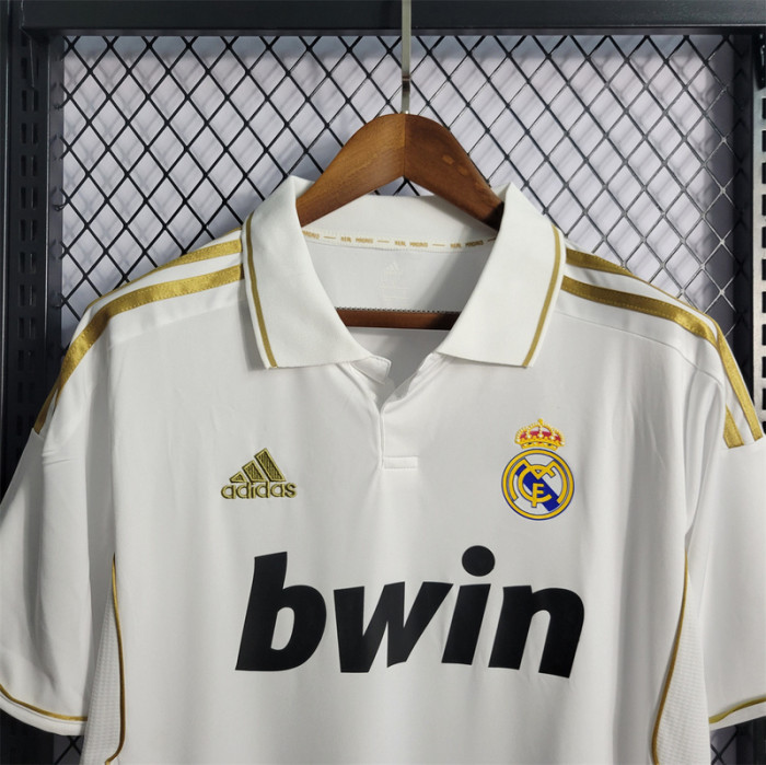 Retro Jersey 2011-2012 Real Madrid RONALDO 7 home Soccer Jersey
