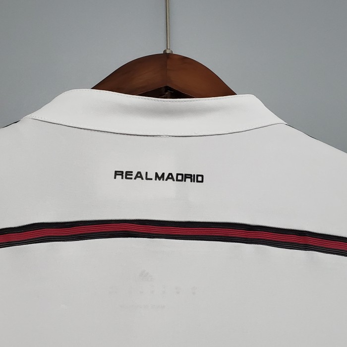 Retro Jersey 2014-2015 Real Madrid home long sleeve Soccer Jersey