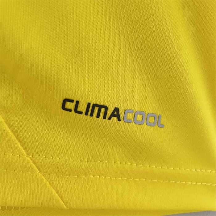Retro Jersey 2011-2012 Real Madrid  goalkeeper yellow Away Soccer Jersey