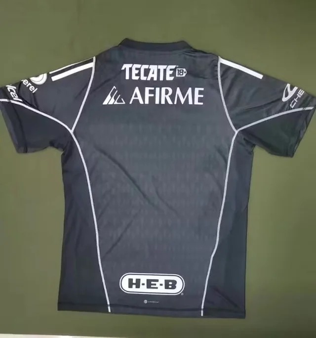 20232024 Tigres GoalkeeperK black soccer jersey