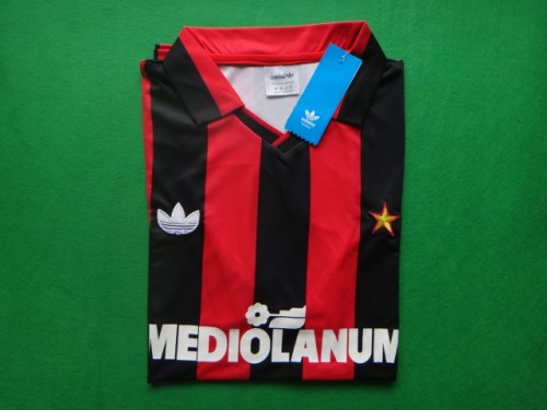 Retro 2013-2014 AC Milan Home soccer jersey size S-2XL