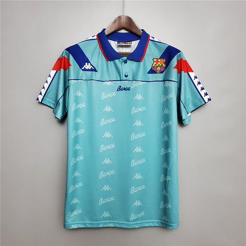 Retro Jersey  Barcelona1992-1995 away Soccer  Jersey