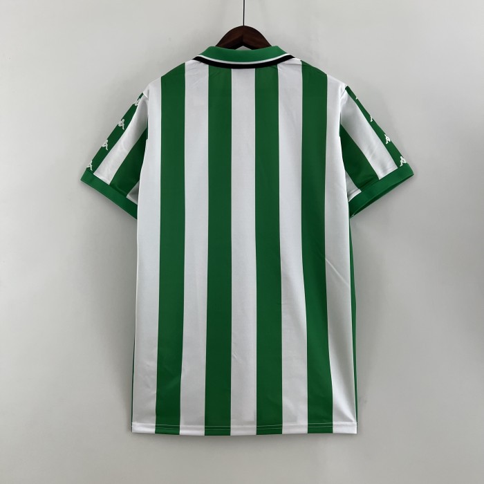 Retro Shirt 1993-1994 Real Betis Home Soccer Jersey Vintage Camiseta de Futbol