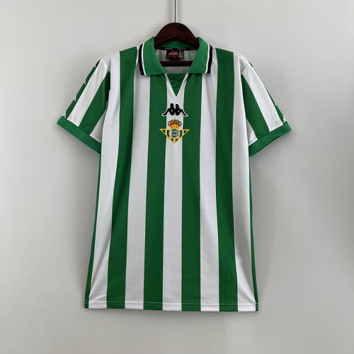 Retro Shirt 1993-1994 Real Betis Home Soccer Jersey Vintage Camiseta de Futbol