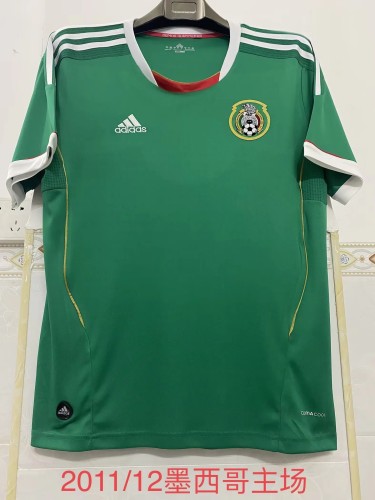 Retro jersey 2011-2012 Mexico Home  soccer jersey size S-2XL