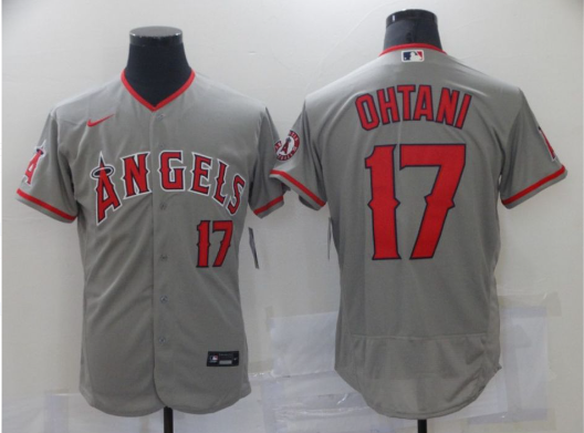2019 Los Angeles Angels of Anaheim # 17 OHTANI Black MLB Jersey