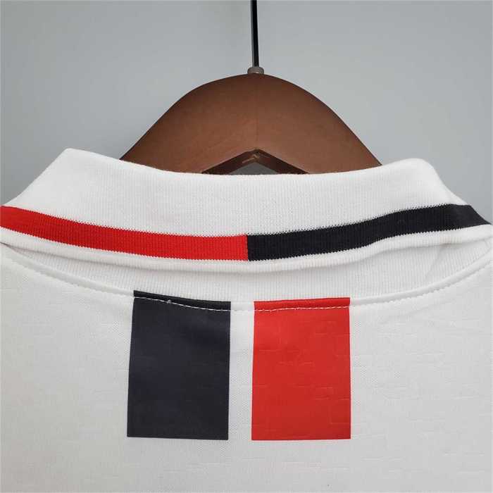 Retro  Jersey  1995-1997 AC Milan  away soccer jersey size S-2XL