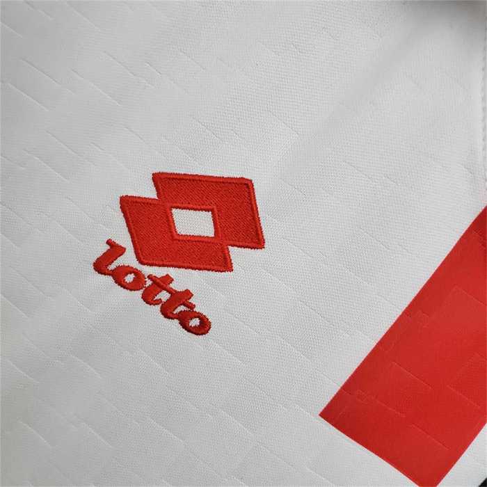Retro  Jersey  1995-1997 AC Milan  away soccer jersey size S-2XL