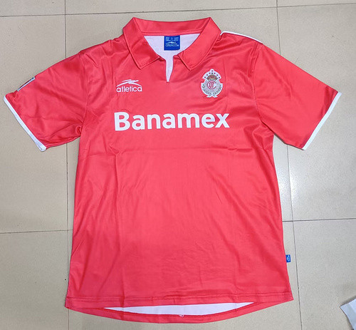 Retro Toluca Home Soccer Jersey 2004 2005