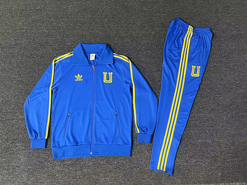 mexico tigres blue retro model tracksuit S-XXL