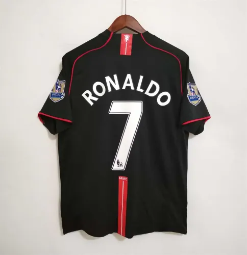 Ronaldo Shirt Retro Man United Shirt for 2007-2008
