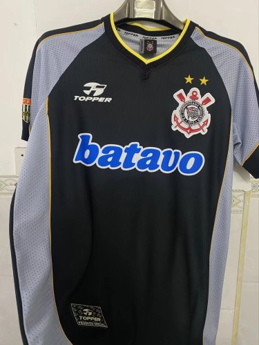 Retro   jersey 1999 Corinthian third soccer jersey size S-2XL