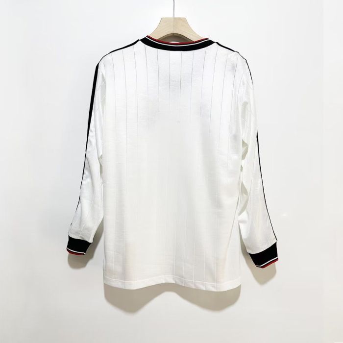 Man United 1983 white milk cup final long sleeve S-XXL