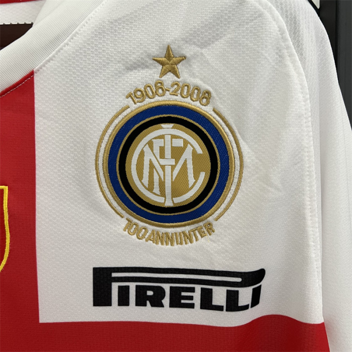 07-08  Inter milan away retro jersey