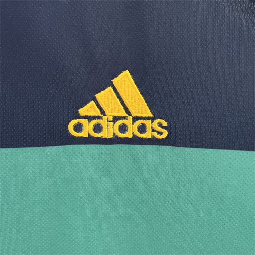 2010 Spain blue goalkeeper retro jersey