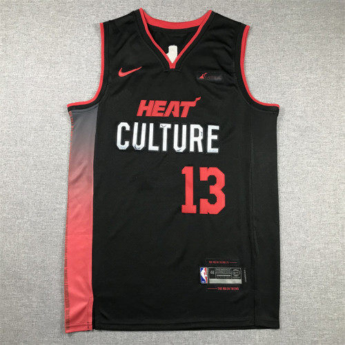 2024 Hot 13 Black City Edition NBA Jersey
