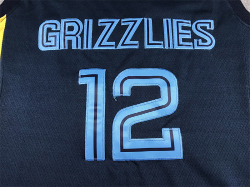 Grizzly 12 Dark Blue NBA Jersey