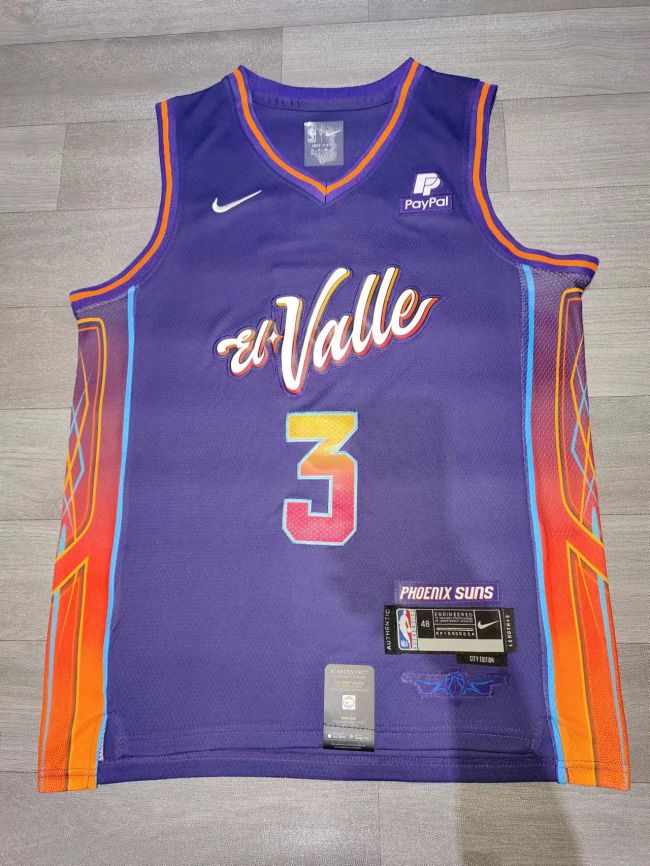 2024 sun 3 city edition NBA Jersey