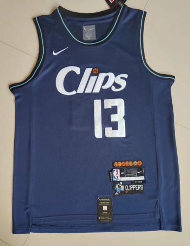 Season 24 Clippers 13 City Edition NBA Jersey
