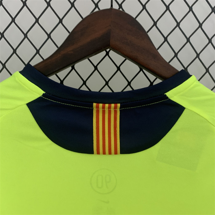 05-06 Barcelona  away long sleeve retro jersye