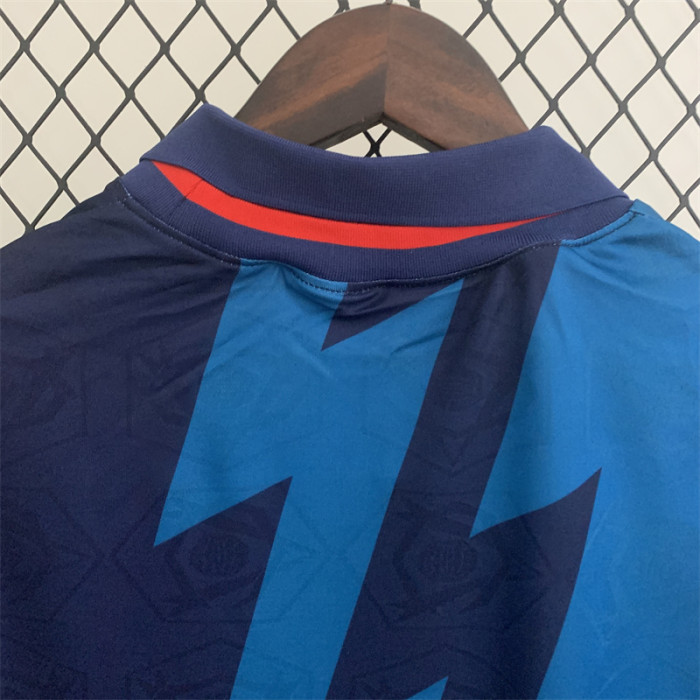 95-95  Arsenal away long sleeve retro jersey
