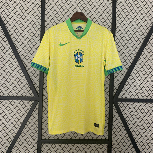 2024 Brazil Home Soccer Jersey