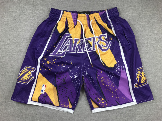 Pocket pants Lakers swingman purple