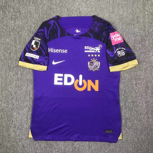 Sanfrecce Hiroshima Home Soccer Jersey 2024 2025