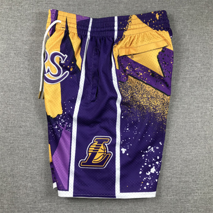 Pocket pants Lakers swingman purple