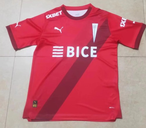24-25 Universidad Catolica away red soccer jersey size S-2XL