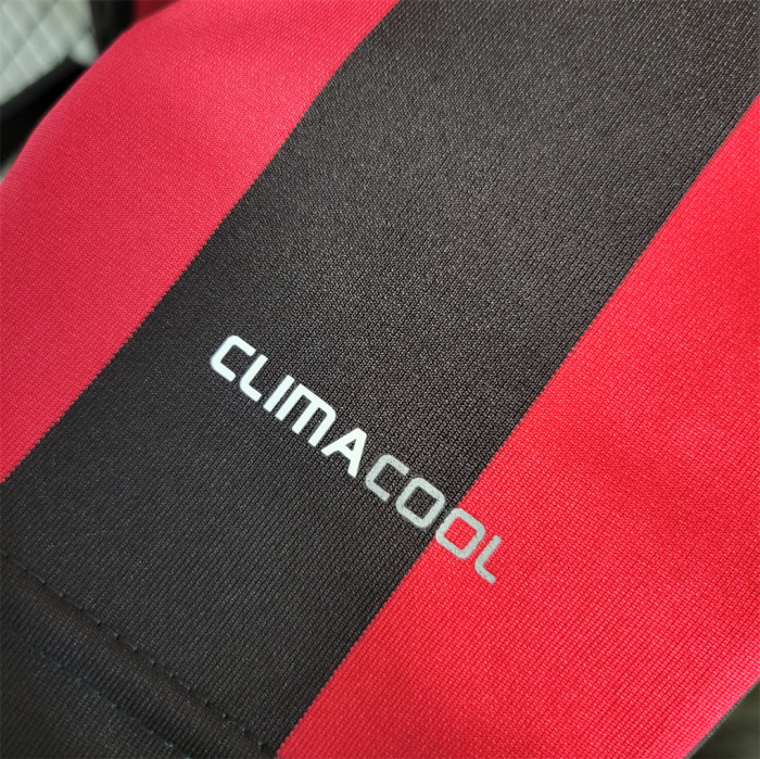 2009-2010 Ronaldinho Jersey AC MILAN Home Long Sleeve