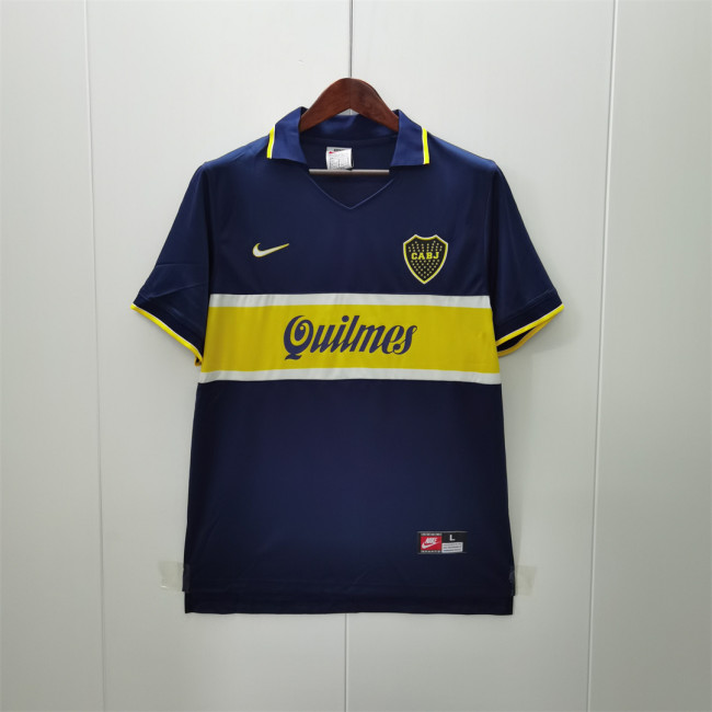 1996-1997 Boca Juniors Jersey Home Blue